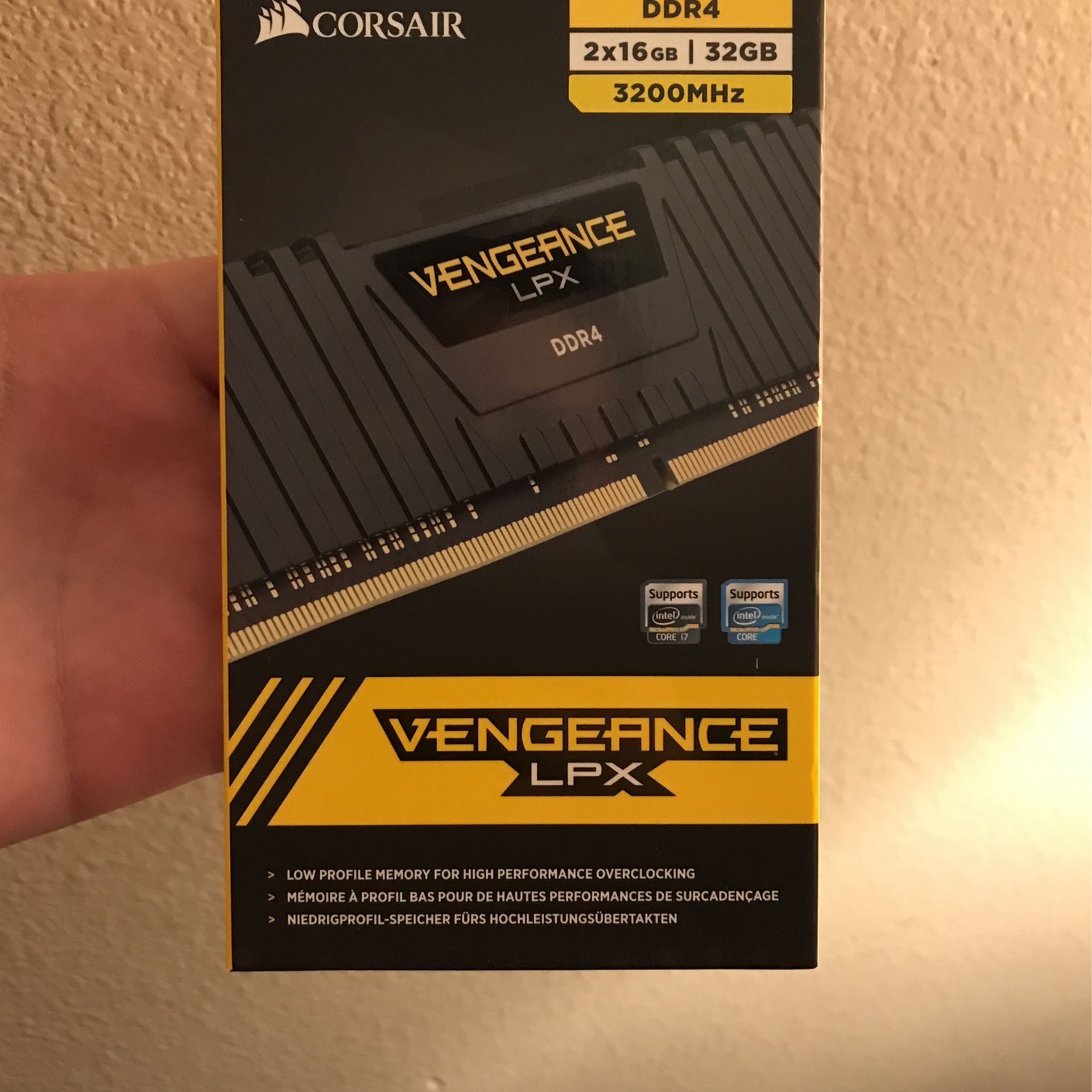 Vengeance LPX 32gb RAM (2x16gb) 3200 MHz