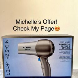 ConAir Dryer Midsize