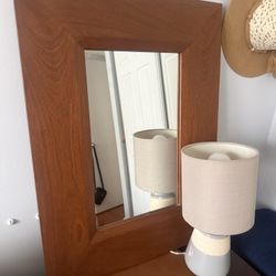 Wood Mirror