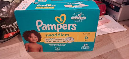 Pampers Swaddlers Size 6 Diapers 84 Count