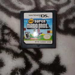 Nintendo Ds Super Mario Bros Game 