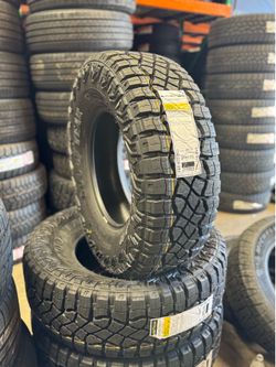 285/70/17 Goodyear MT set of New tires INSTALLED and balanced included