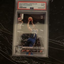 Zion Williamson 2019–20 Panini Chronicles #120 PSA 9