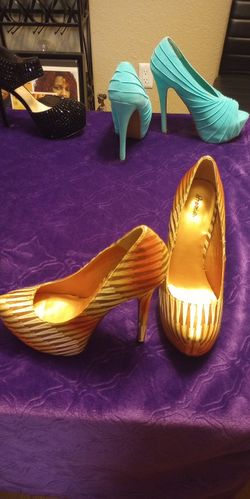 Two Color Anointed Heels