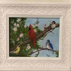 Original Paintings Of Birds In Texas