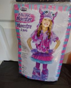 Brand New Halloween Girls Polka Dot Monster Costume Size Large 12 - 14  $25 Pick Up Only In Bakersfield In The 93308 Area No Holds