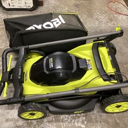 🧰🛠RYOBI 40V HP Brushless 20” Cordless PUSH Lawn Mower-NO SIDE CHUTE!(TOOL ONLY)-$150!🛠🧰 