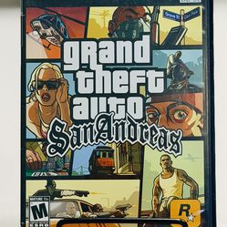 Grand Theft Auto San Andreas First Print Hot Coffee / PlayStation 2 PS2/ CIB & Map