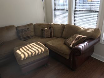 Nice Couch with ottoman