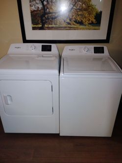Whirlpool Top-Load Washer & Dryer set