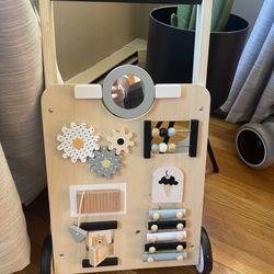 Wooden Interactive Baby Walker 