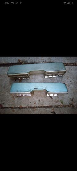 Original 65 66 Impala Arm Rest Set