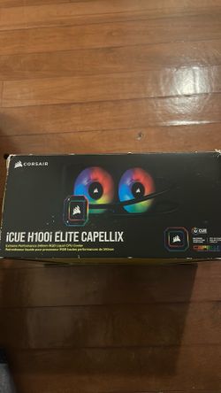 Icue h100i elite capellix