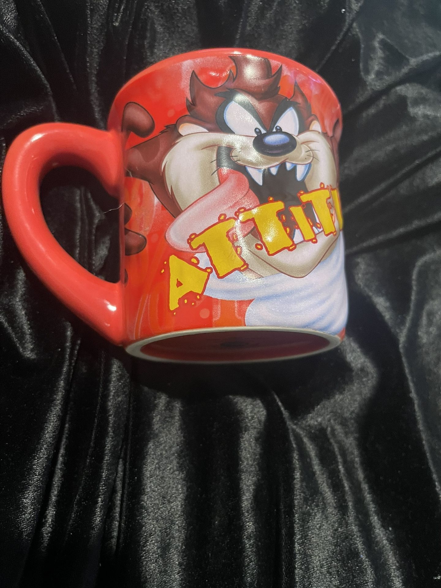 Warner Bros Taz 4” Red Mug