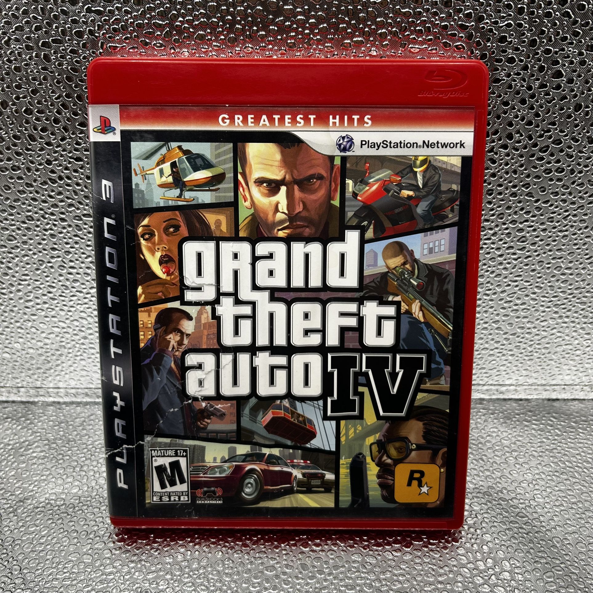Grand Theft Auto IV GTA 4 Sony PlayStation 3 PS3, TESTED & WORKING!