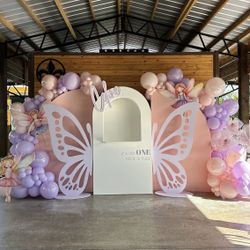 Butterfly Props Backdrop (6 Ft) Set Of 2 