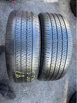 Set of 2 nice Runflat Bridgestone 225/50/18  ( We install & balance)