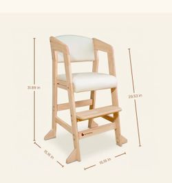 100% wood toddler chair