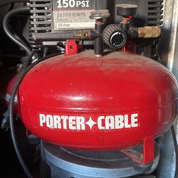 Porter Cable 150psi 6 Gal Air Compressor 