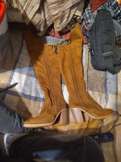 Sbicca - Gusto Over the Knee Suede Leather Boots
