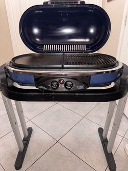 Coleman Portable Propane Grill with Stand