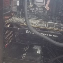 Corsair Gaming Rig With I5-7600k Processor GeForce GTX 1070ti GPU And EVGA 750 G3 80plus Gold Psu