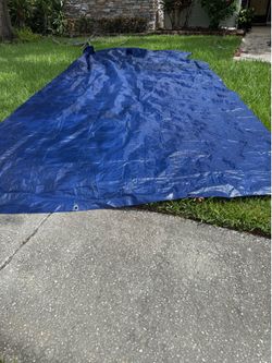Tarps 1- 12x 24,1-8x10, 1- 6x9