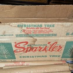 Vintage Sparkler Christmas Tree 🎄 