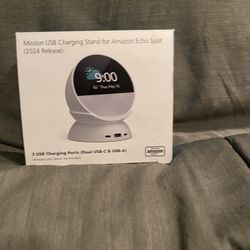 Mission USB Charging Stand for Amazon Echo Spot
