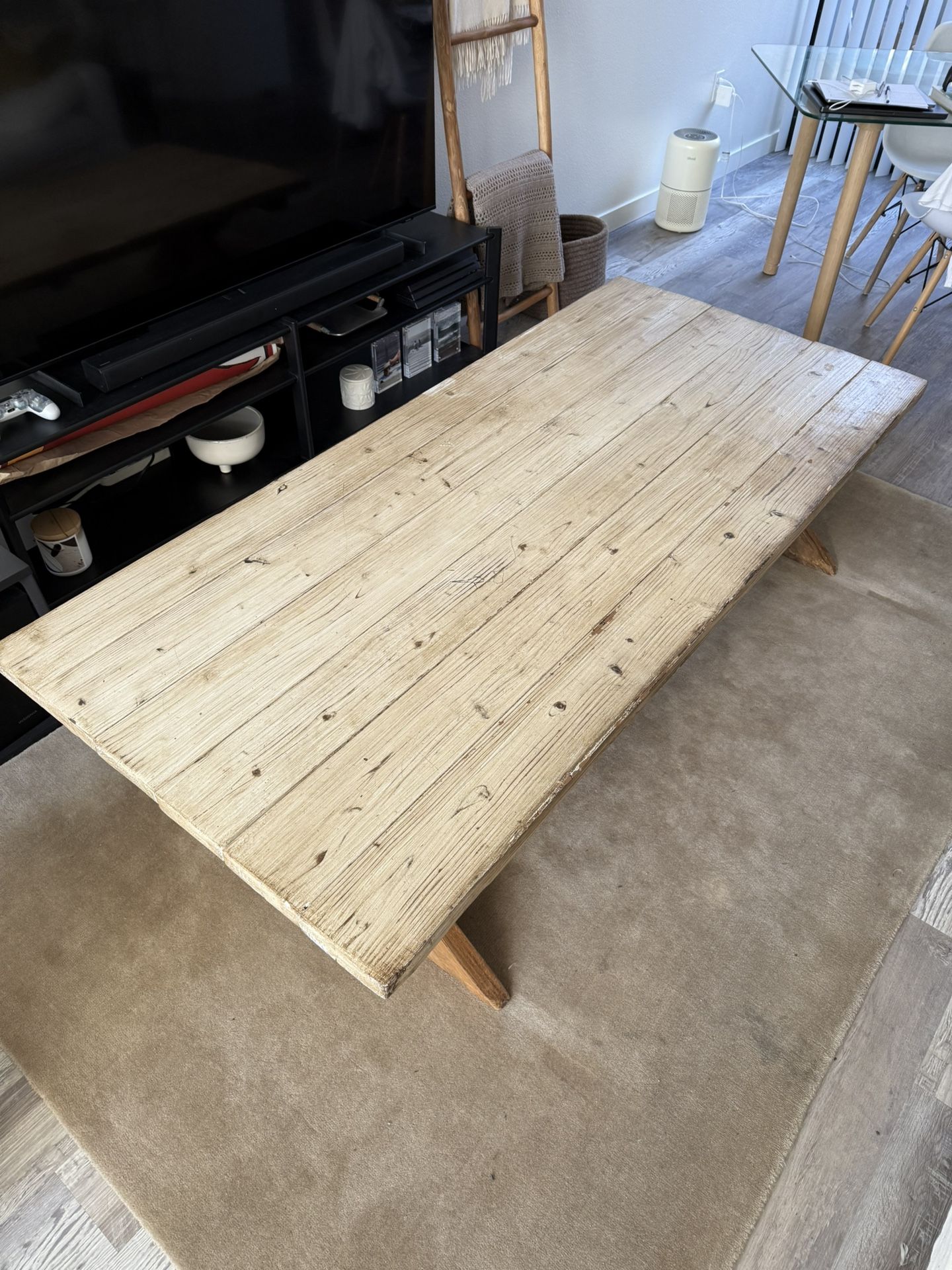 Antique Wooden Coffee Table