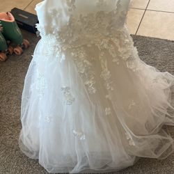 Camille Flowers Girls Dress