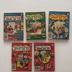Vintage Archie “Where Are You” Comics