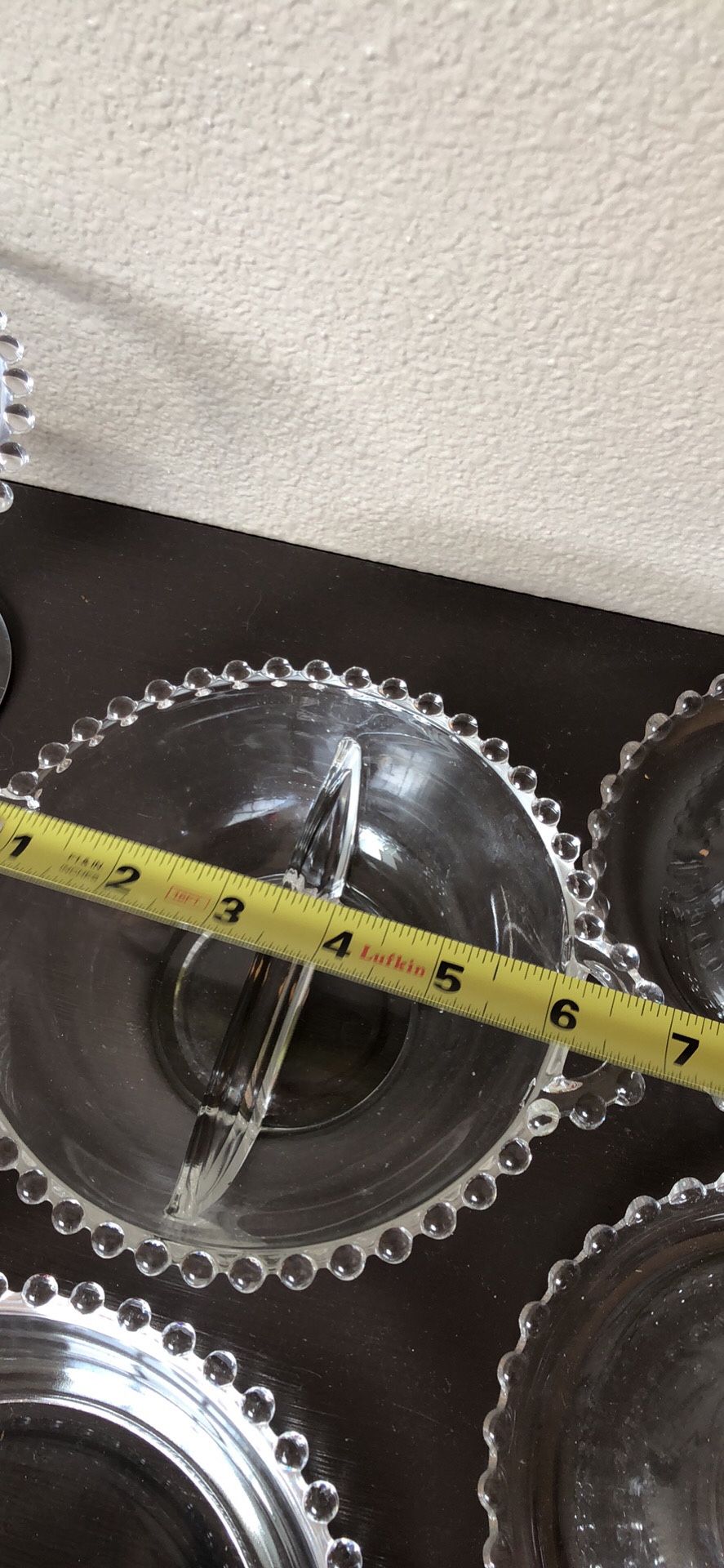 Clear Candlewick Serving Pieces