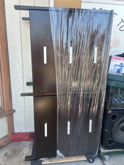 Dark Brown 6 Drawer Dresser