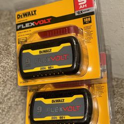 2 Baterías Dewalt Flexvolt 9.0
