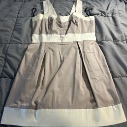 French Connection Mini Dress With Pockets Lined Size 10