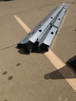 Metal studs 8 feet long 34 pieces