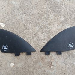 Cardiff Fin Co. Twin Fin Keel Fins FCS Twinfin Surfboard