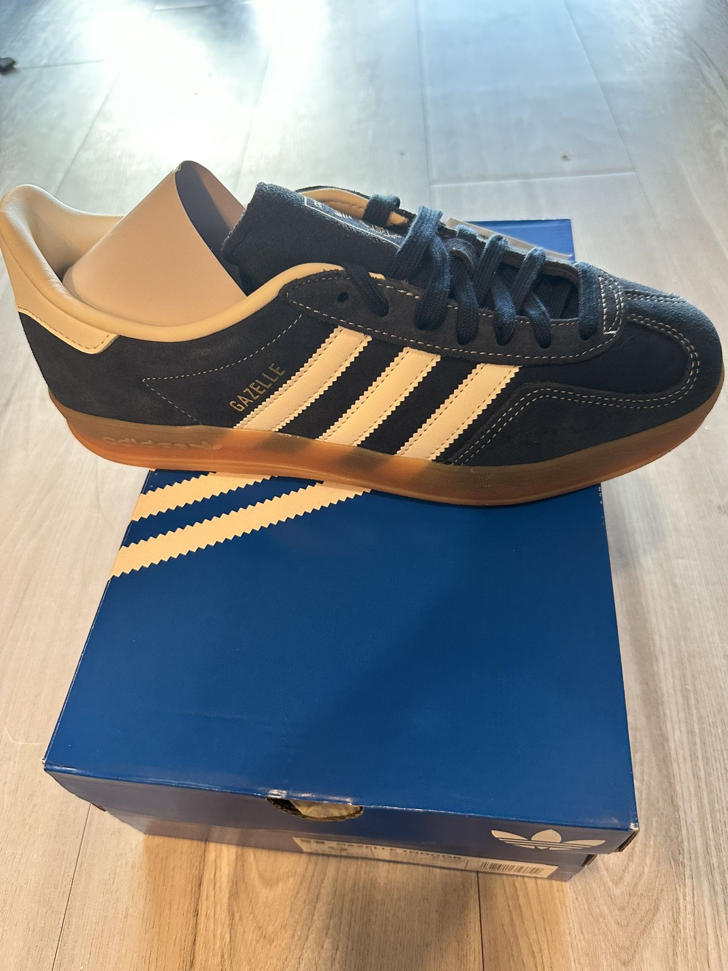 Brand New Adidas Gazelle Indigo Size 9M
