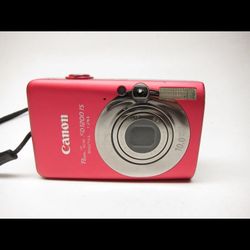 Canon Power Shot Sd 1200 Is Digital Elf Red