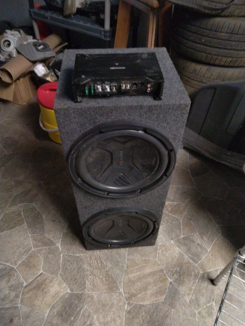 Kenwood Subwoofers With Amp