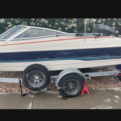 Boat For Sale And Motor Force 120 For Parts 