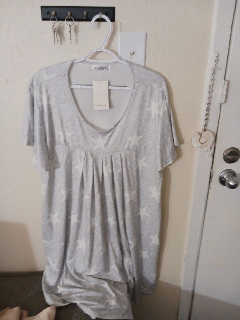 Amazon Nightgown With White Stars
