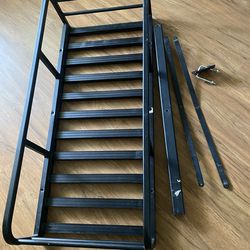 Cargo carrier rack for cars