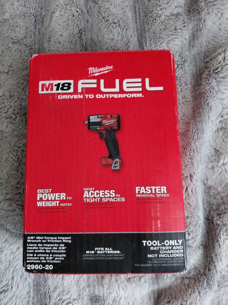Milwaukee M18 Fuel Impact 3/8 Mid Torque Wrench