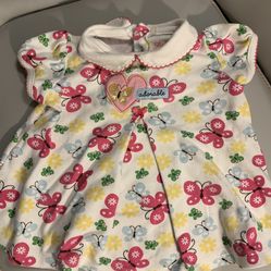Floral baby girl dress