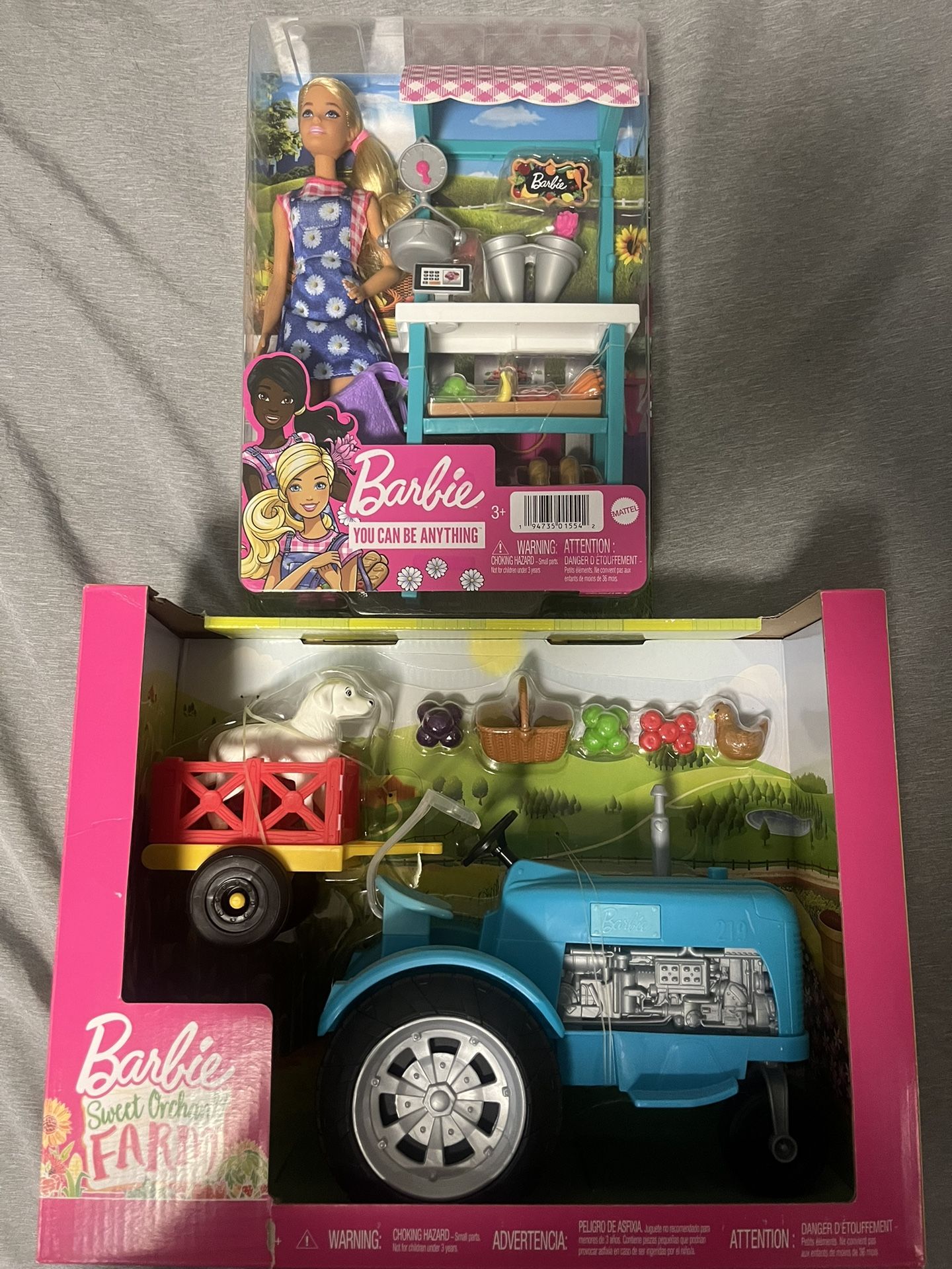 Barbie Tractor Barbie Farm Stand for Sale in Woodway WA OfferUp