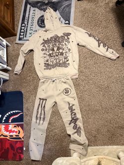 Jackpot Cream Sweatsuit Set