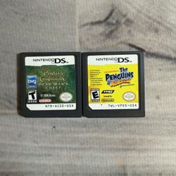 Pirates Of The Caribbean Dead Man’s Chest And The Penguins Of Madagascar Nintendo Ds Both For $8