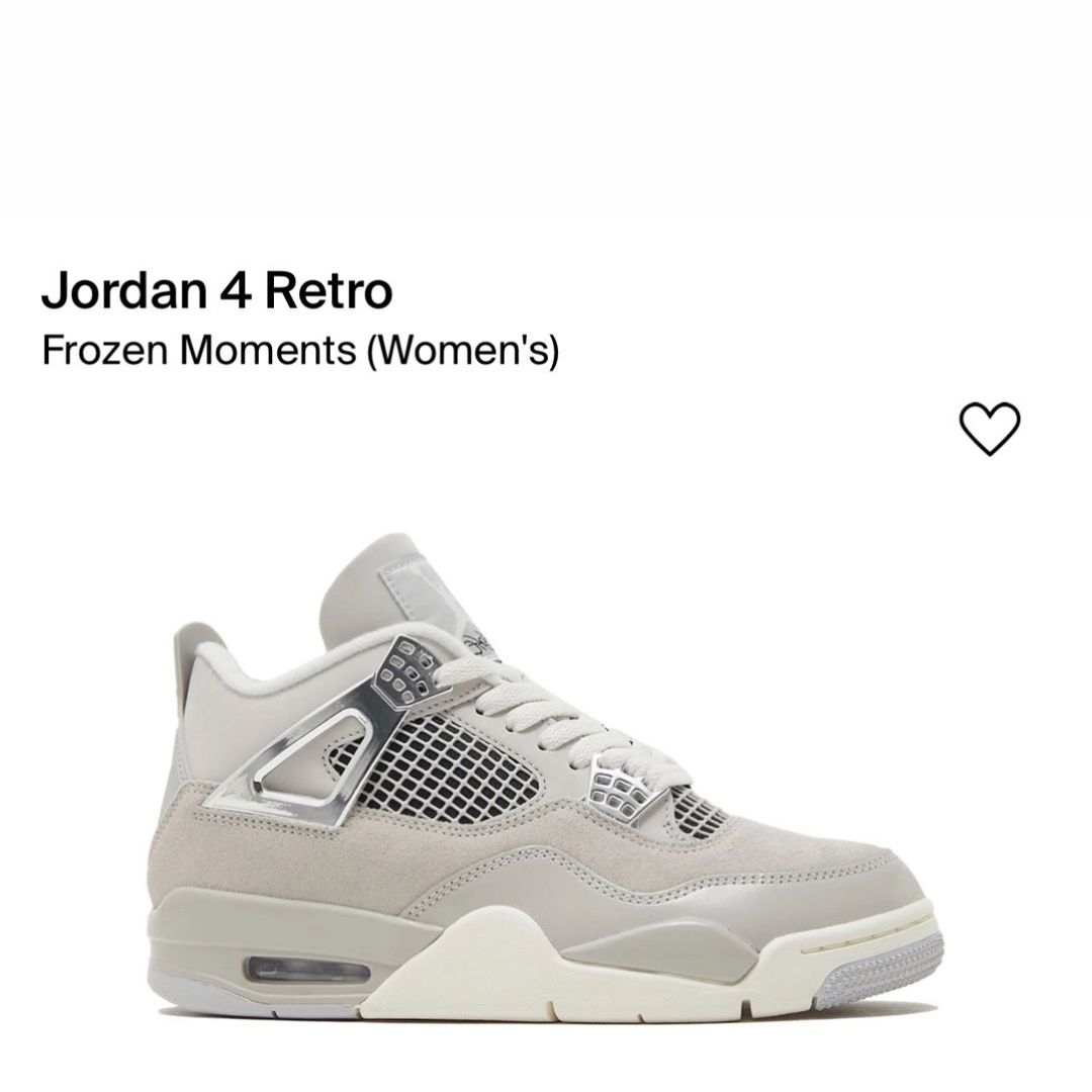 Air Jordan Women's 4 Retro Frozen Moments Shoes